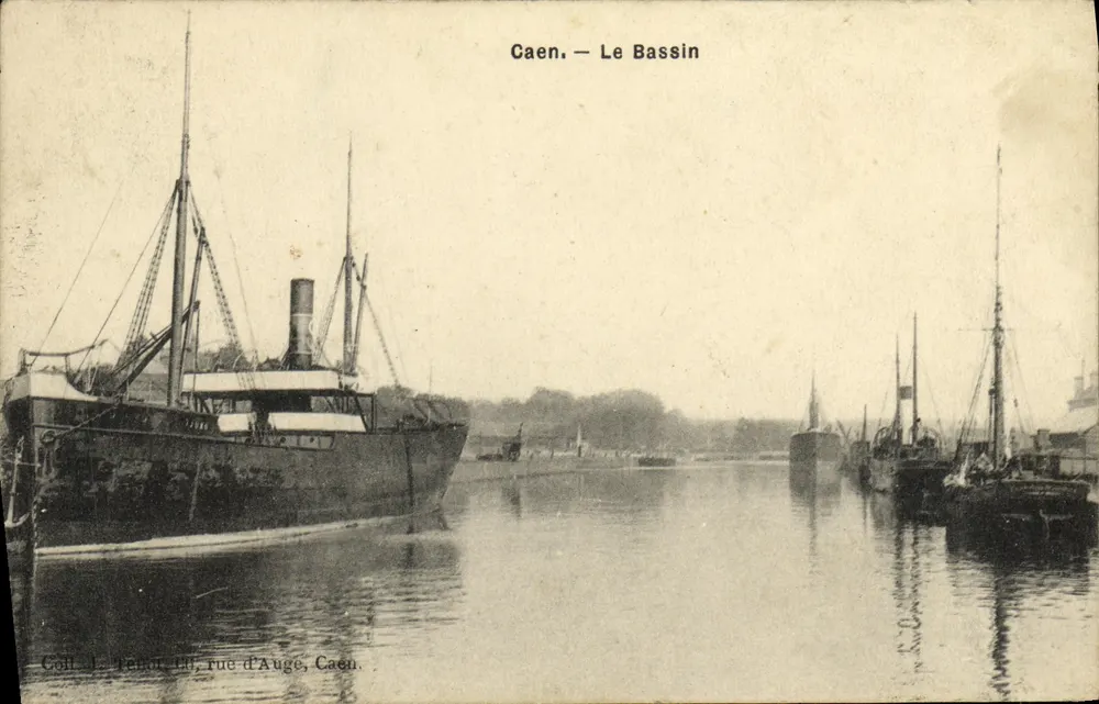 Caen — O Lago — Goff L. Tenor, 110, rua d'Auge, Caen - Frente