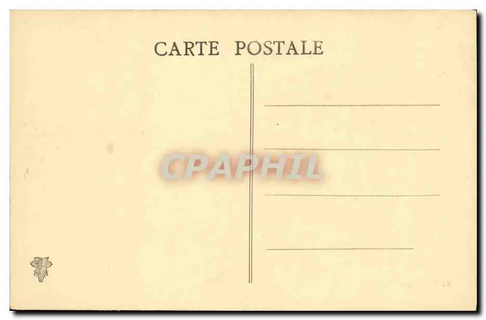 CAEN - Entrada da Rue de VAUCCELLES — editor G. L. Wet, n° 26 - Verso