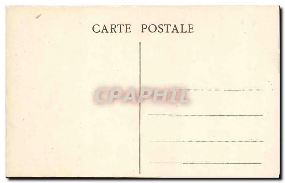 Caen - Der Turm der St-Pierre-Kirche von der Rue St-Pierre aus gesehen — Phototypie Varaigne, Caen, n°11 - Rückseite