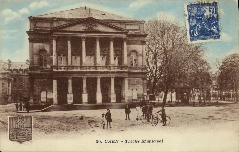 Caen - Stadttheater — Verlag: Ed. Cavalier, Nr. 30 - Vorderseite
