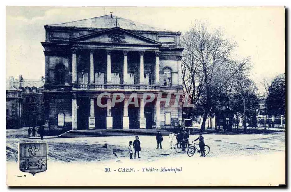 Caen - Stadttheater — Verlag G. Artand, Nantes, n° 30 - Vorderseite