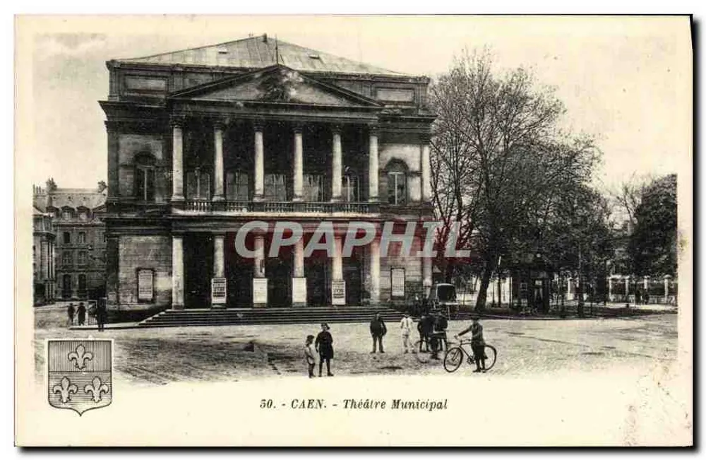 Caen — Stadttheater — G. Artaud, Verlag, Nantes - Vorderseite
