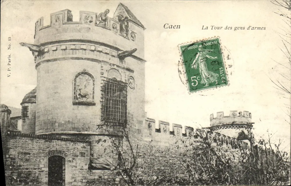 Caen — La Torre de los soldados —, n. 13 - Anverso