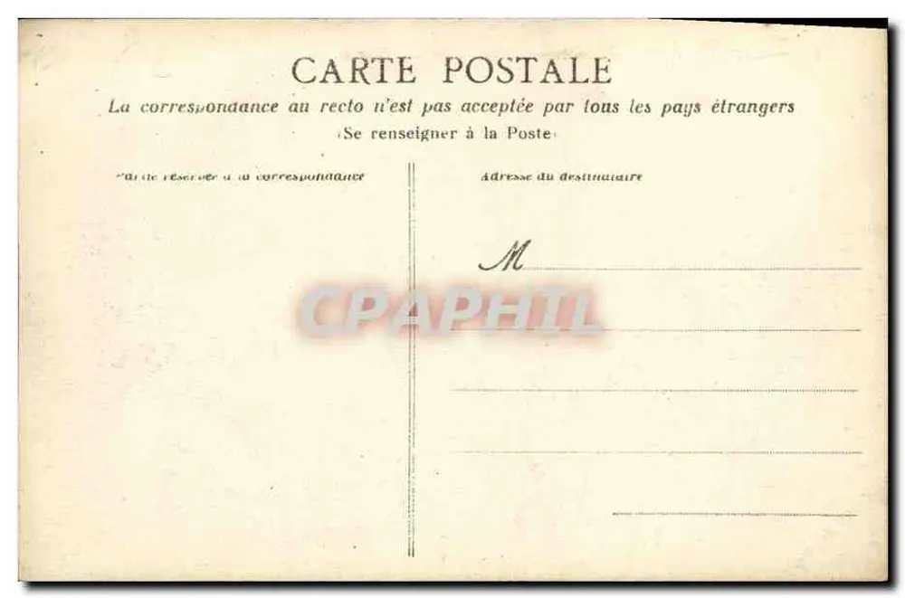 CAEN — Der Boulevard Saint-Pierre und die Tour au Roi — Sammlung AD - Rückseite