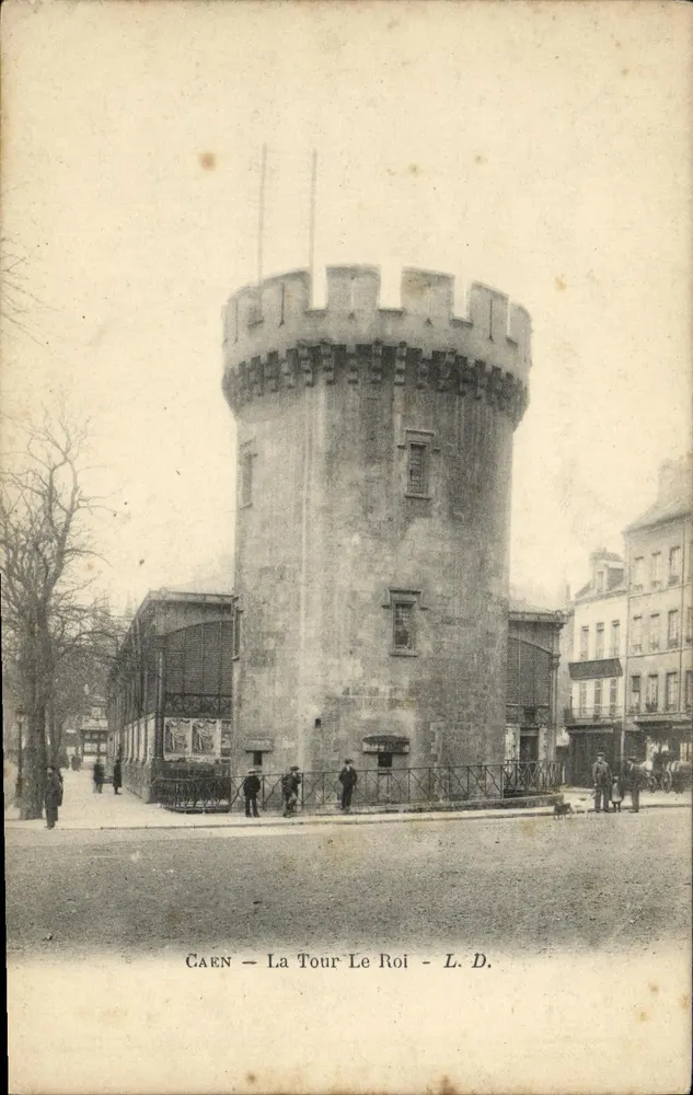 Caen — A Torre Le Roi — L. D. - Frente