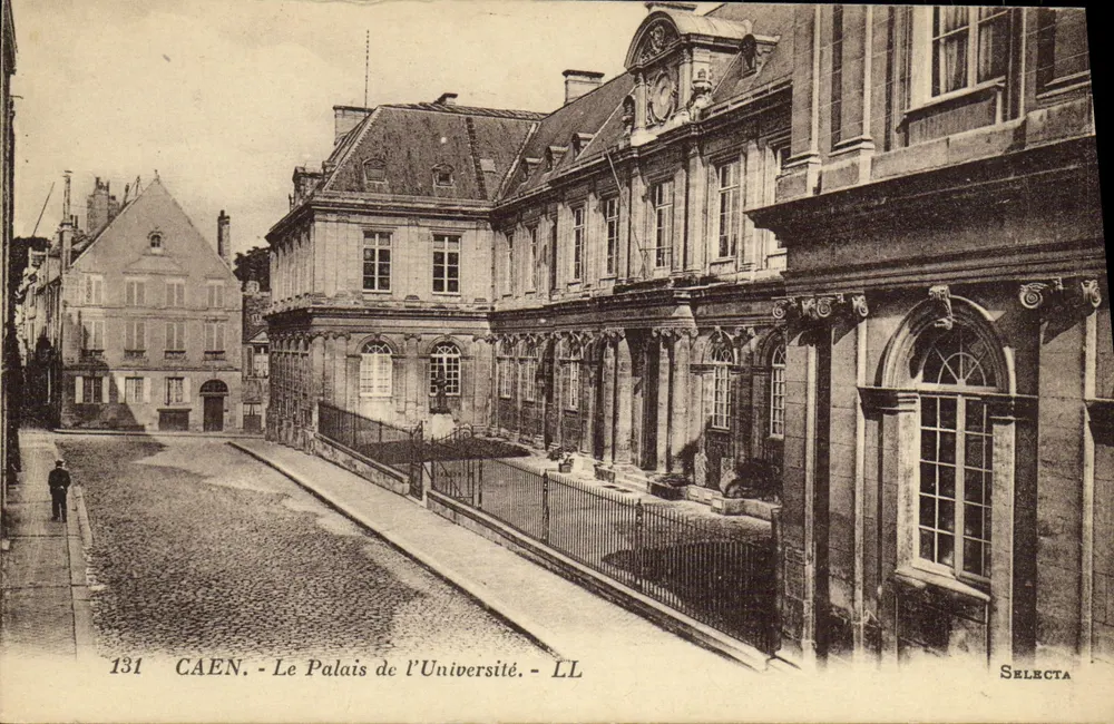 Caen - Pałac Uniwersytetu — Selecta, nr 131 - Awers