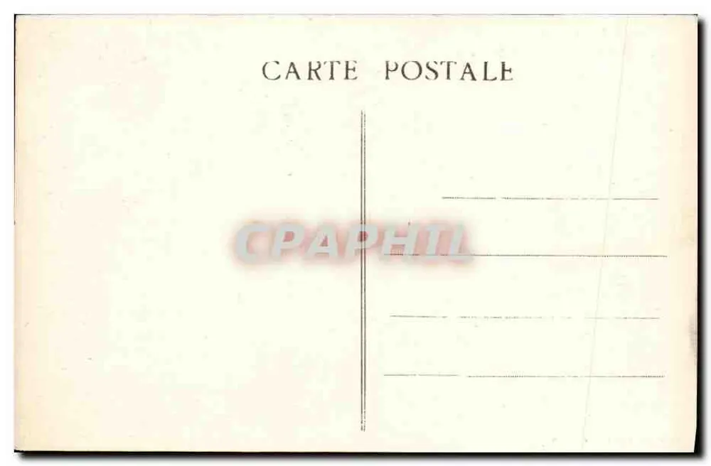 Caen - A Casa dos Estudantes — Fototipia Verlaine, Caen, n° 86 - Verso