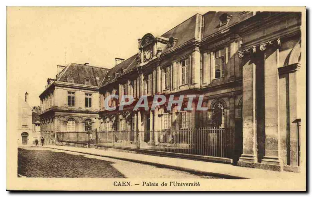 CAEN — Palácio da Universidade - Frente