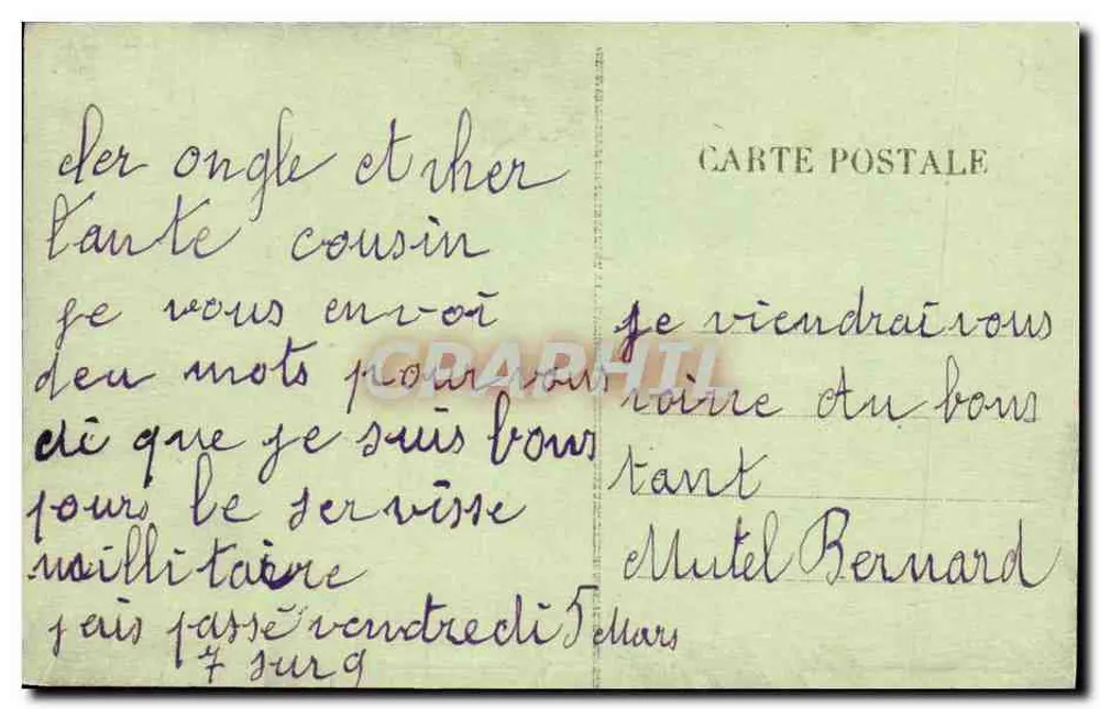 Caen — As Faculdades — P. Gaen, n°482 - Verso