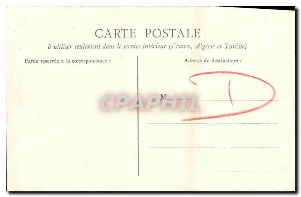 Caen — Casas de Madeira — L. D. - Verso