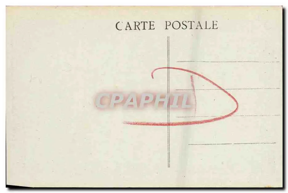 CAEN — Alte Häuser der Straße St. Pierre — Edit. Livet - Caen - Rückseite