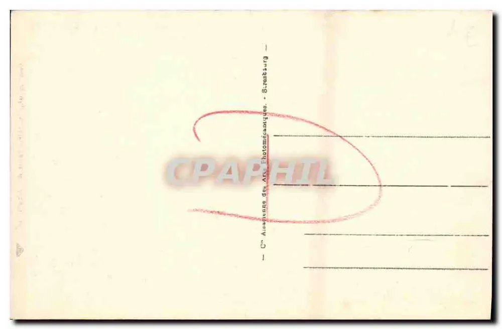 CAEN - Velhas casas, Rua St-Jean — n° 31 - Verso