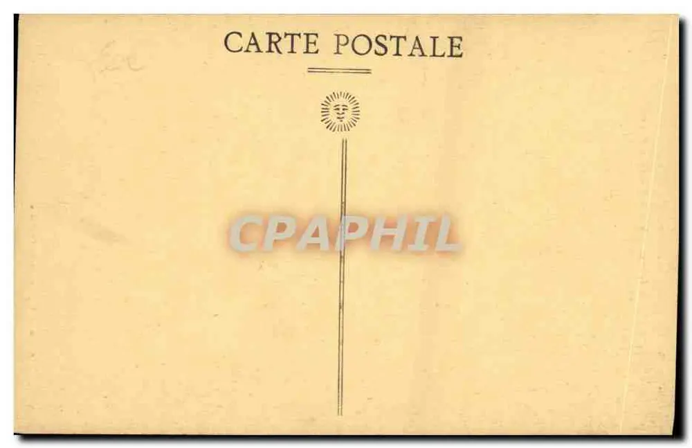 Caen — Altes Haus — Straße St-Jean (15. Jahrhundert) — Künstlerkollektion M. Pérozet & Au Khédive - Rückseite