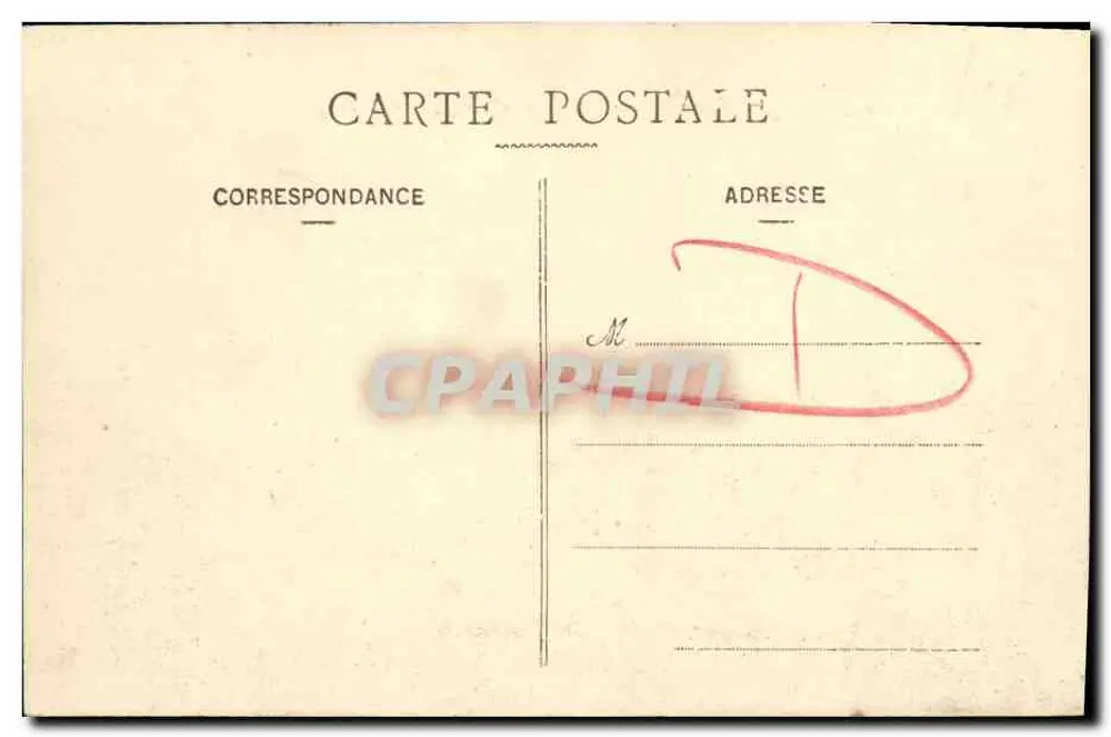 Caen — Allgemeine Ansicht vom Turm Saint-Jean — unbekannter Verlag, Seriennummer 1 - Rückseite