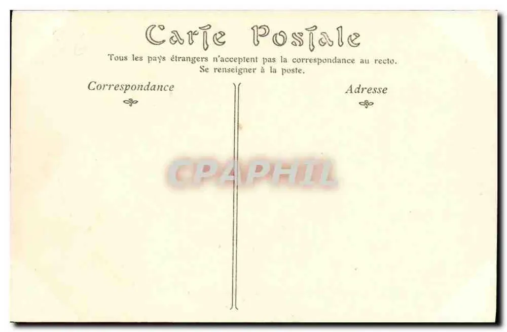 CAEN — Allgemeine Ansicht, aufgenommen von den Schlossmauern — ND Phot, n°123 - Rückseite