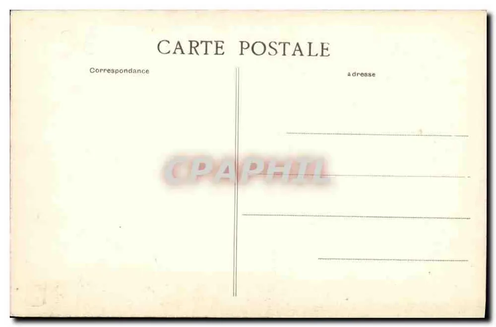 Caen — Vista geral do Castelo — Editor R. (n° 148) - Verso