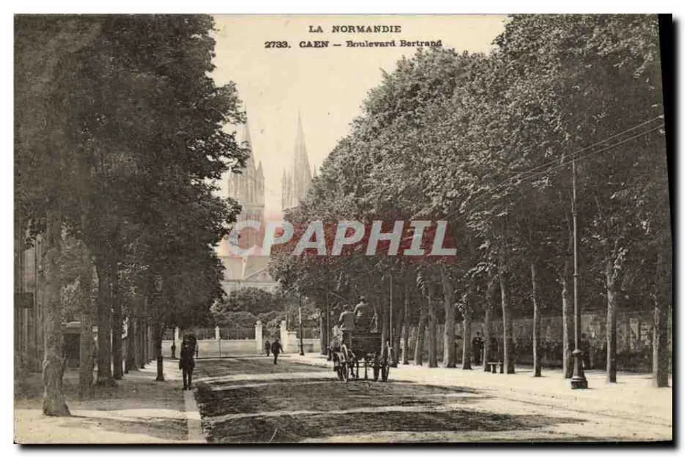 Caen — Boulevard Bertrand — La Normandie - Frente