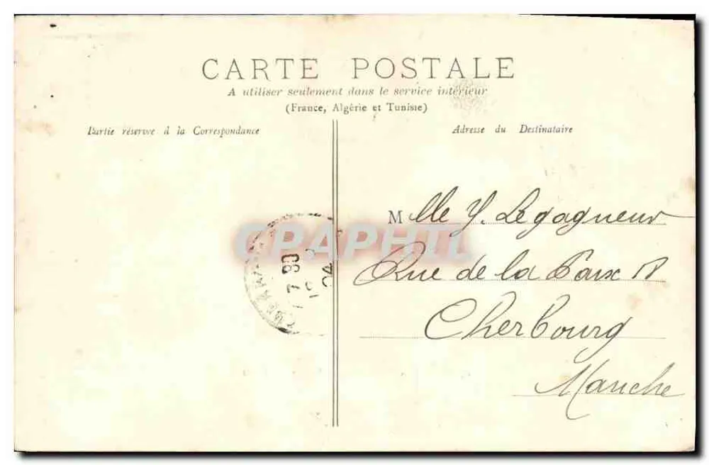 Caen — Os Fossés Saint-Julien — L.D. — Editor L.D. - Verso