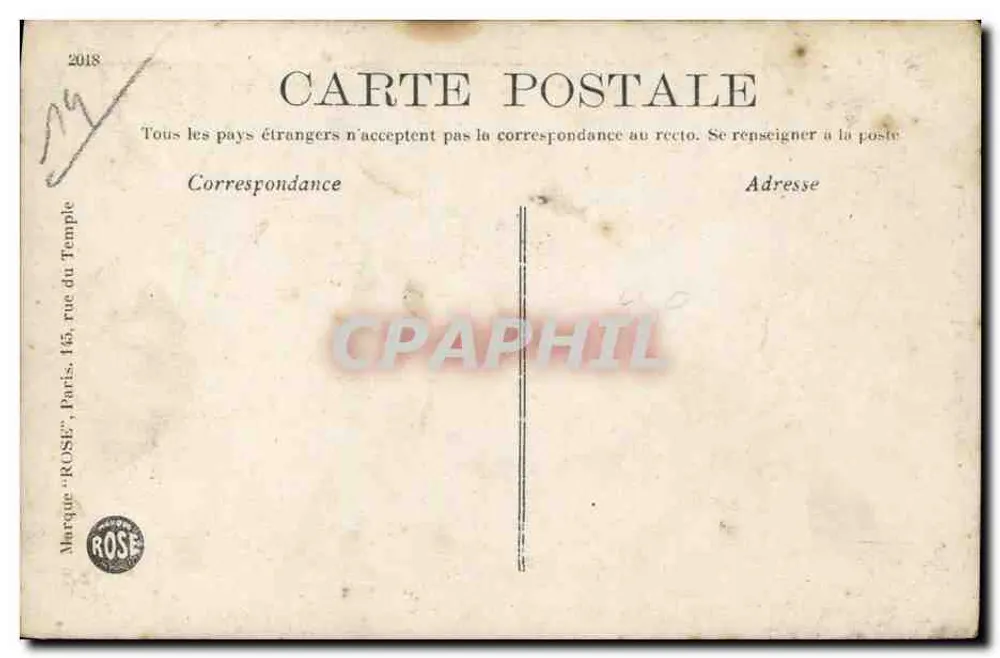 CAEN — O Grande Cours - Verso