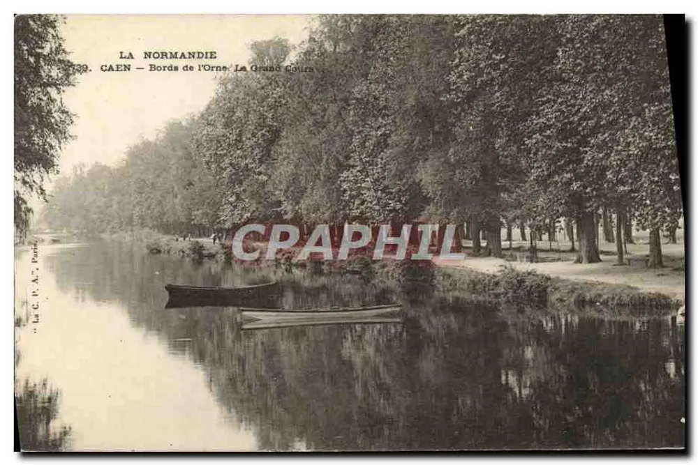 Caen — Margem do rio L'Orne — La Grande Goura — La C. P. A. Paris - Frente
