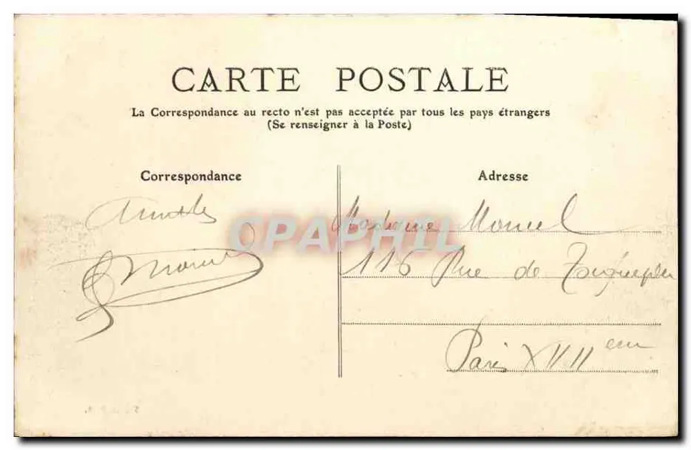 CAEN — Cours Cafarelli — Edição P. Re - Verso