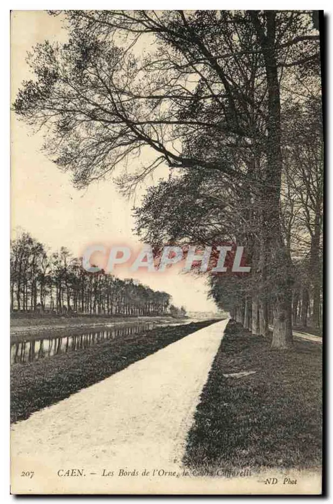 CAEN — As margens do rio Orne, o Cours Cafforelli — ND Phot - Frente