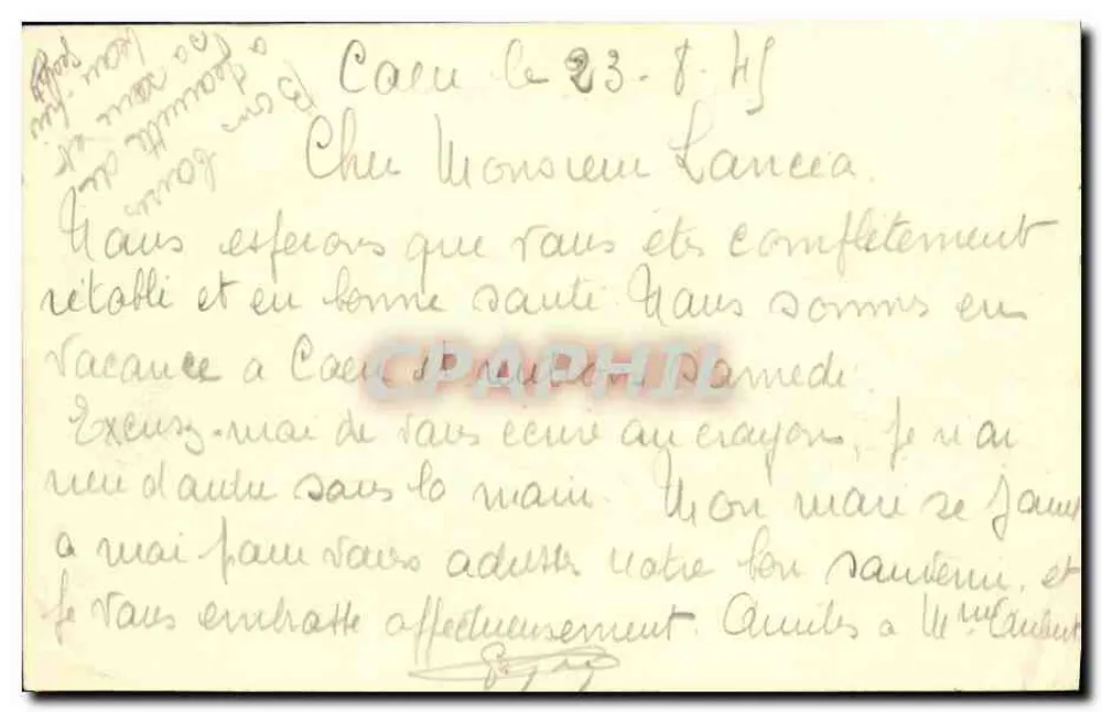 Caen - 1944-1945 — Quartier du Gaillon — Ph. R. Delassalle, Caen - 278 - Verso