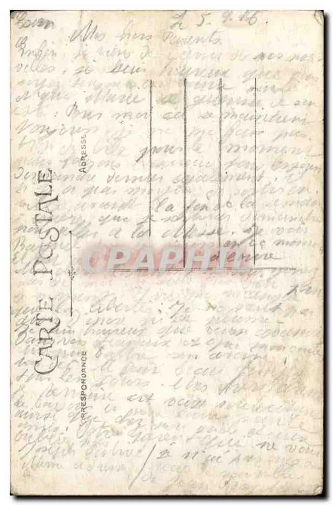 Caen — Die Kasernen und die Brücke von Vaucelles — Verlag P.R. n°68 - Rückseite