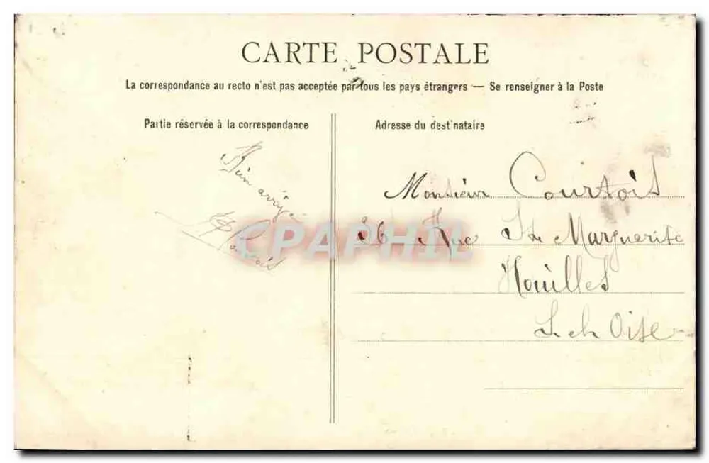 CAEN — Kasernen Lefebvre Saal des Schachbretts (11. Jahrhundert) — Foto Royer, Cucq - Rückseite