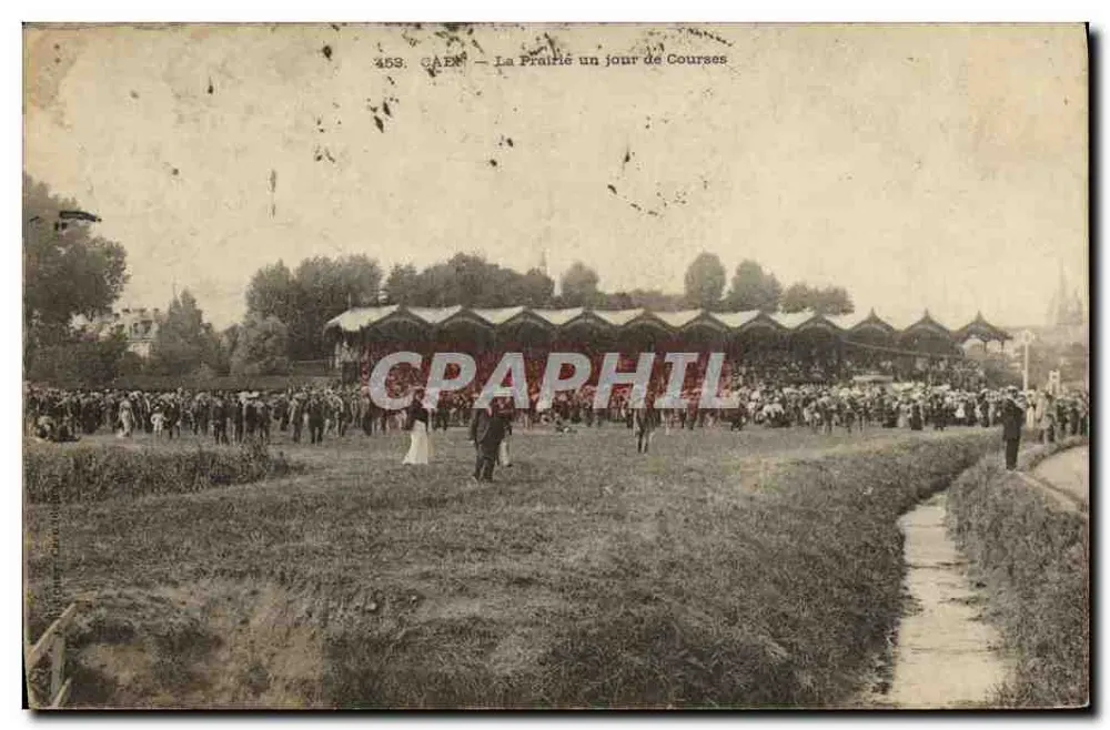 La Prairie an einem Rennetag — Caen — Nr. 459 - Vorderseite