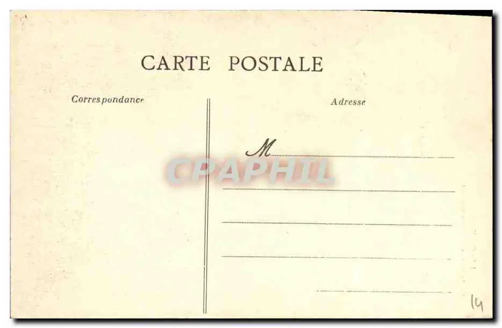 Caen — A porta da caserna do Castelo — A D - Verso