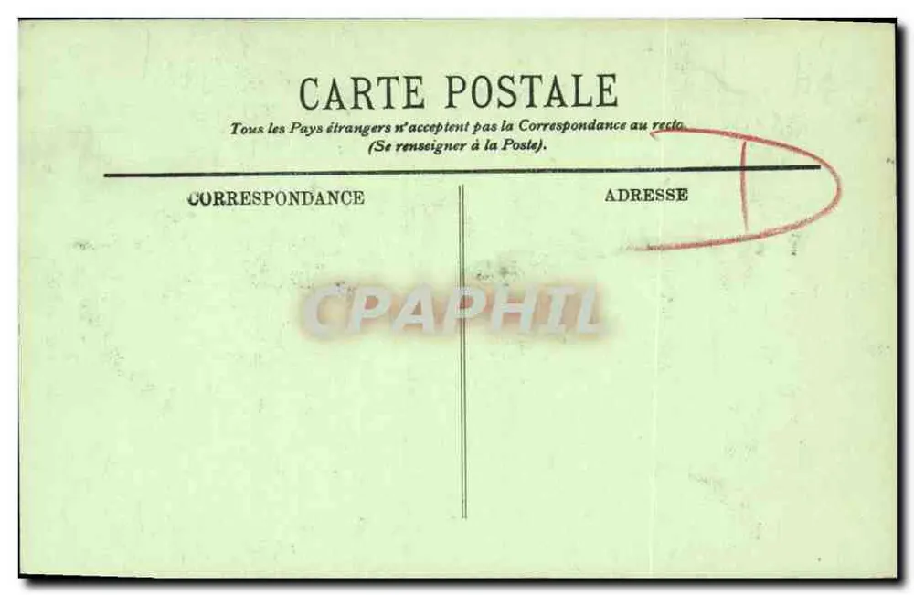 CAEN — Das Schloss — Tor der Rettung — LL. — Nr. 83 - Rückseite