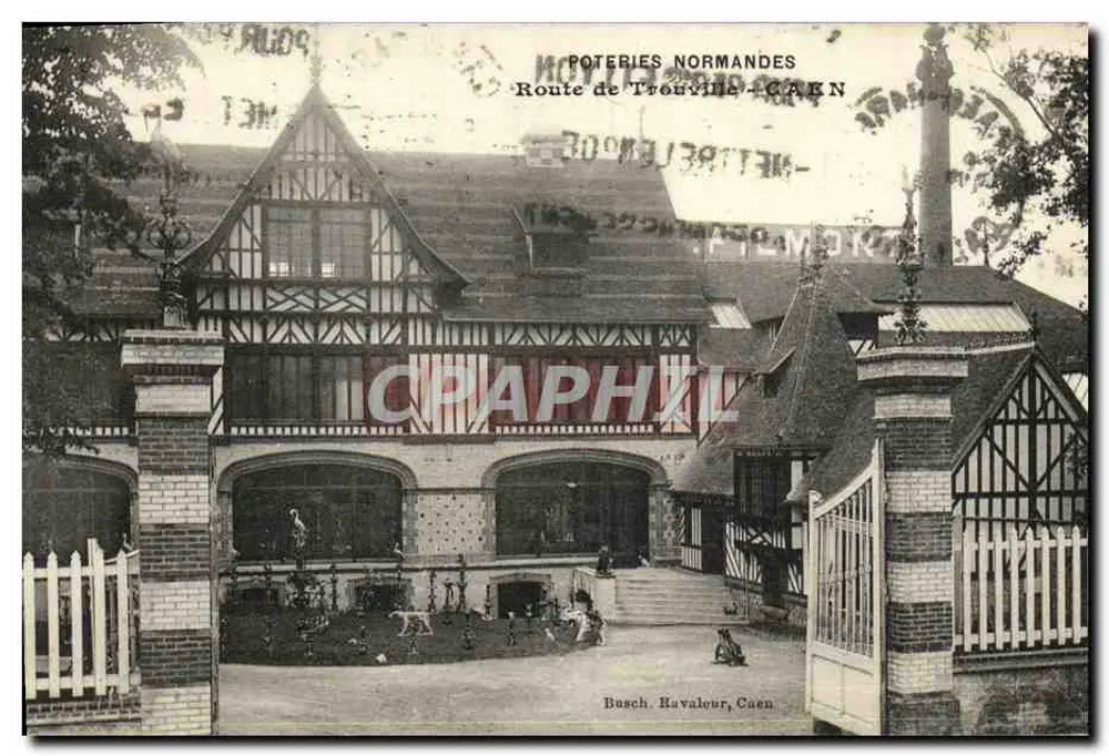 Normannische Keramik — Route de Trouville — Caen — Busch Ravaleur, Caen - Vorderseite