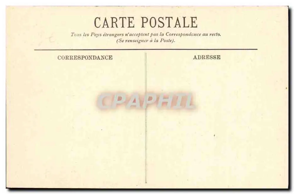 Caen — O Liceu — A Escada — LL. — n°174 - Verso