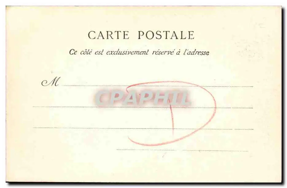 CAEN — Portrait des Wilhelm der Eroberer — Saal des Refektoriums des Lycée - Rückseite