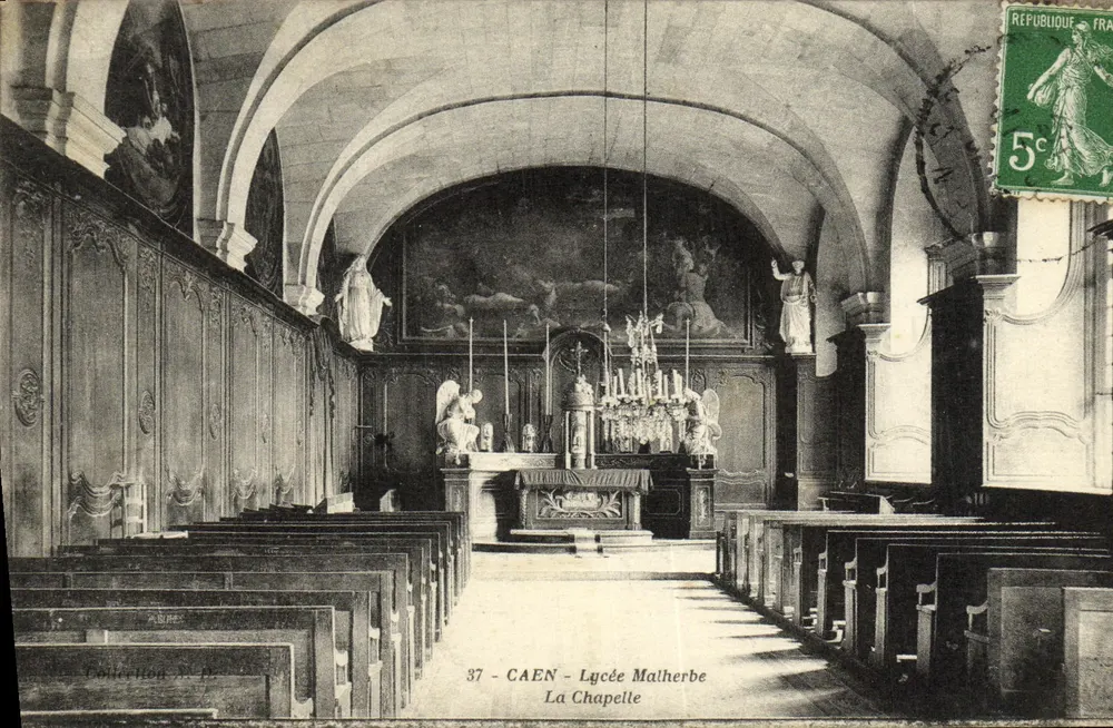 Caen — Lycée Malherbe — Katedra — wydawca Lycée Malherbe, nr 37 - Awers