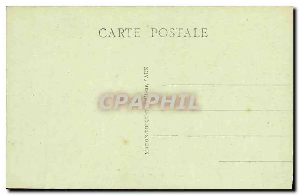 Lycée Malherbe e La Chapelle — Caen — editor Madon-Do-Quet, n°130 - Verso