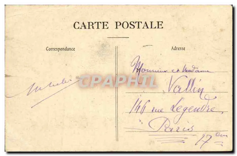 Caen — Lycée Malherbe — O Parloir - Verso
