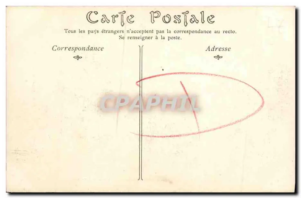 Caen — Das Lycée, die Kirche Saint-Étienne, ehemalige Abtei der Männer — ND Phot, Nr. 117 - Rückseite