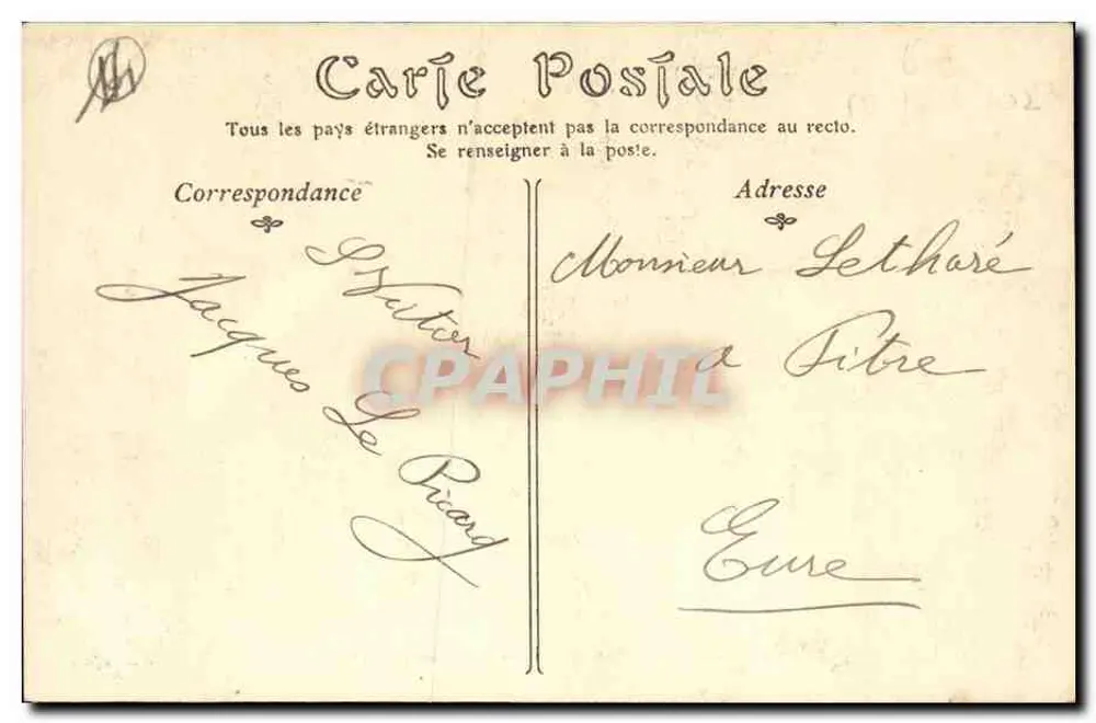 As margens do Orne — A Escola de Natação — ND. Foto. n°204 - Verso