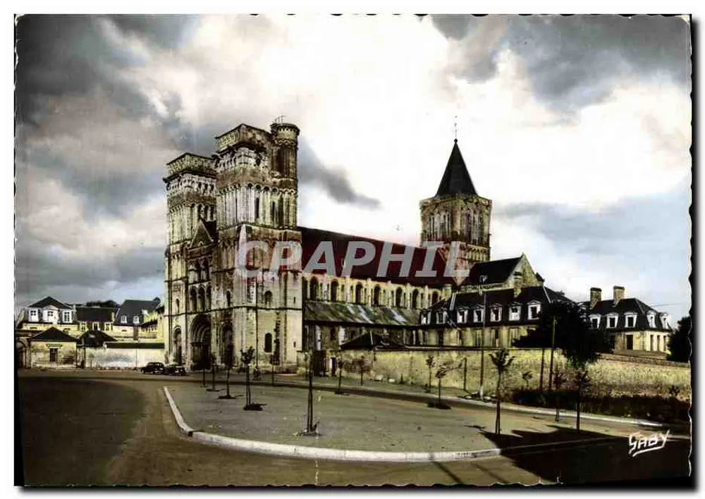 A Abadia das Senhoras — Caen (Calvados) — Éditions Gaby, Nantes - Frente