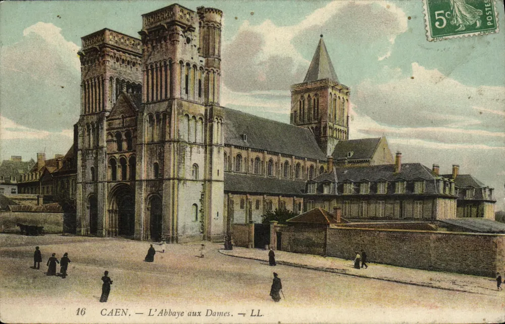 CAEN — A Abadia das Damas — LL. — n°16 - Frente