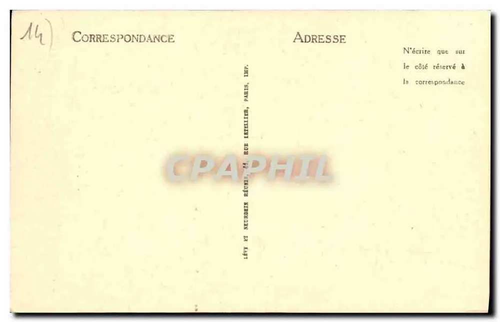 Caen — Cripta da Abadia das Senhoras — LL 19 - Verso