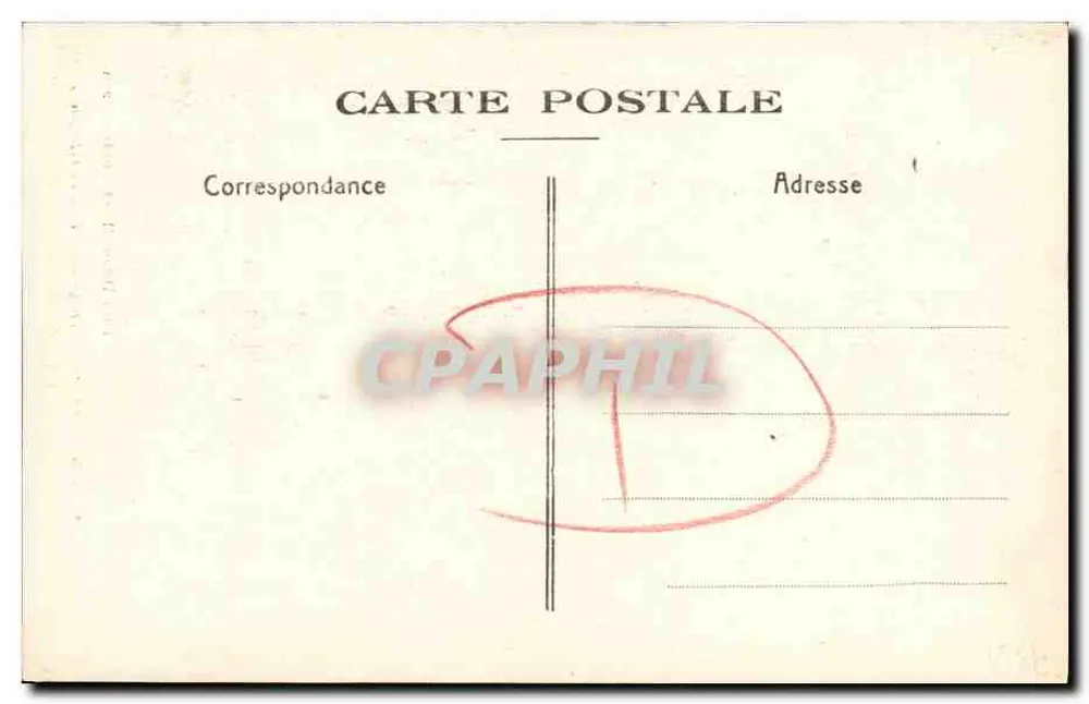 O Cloître — Antiga Abadia das Damas (Hospício) — Foto Delassalle e Coron - Caen - Verso