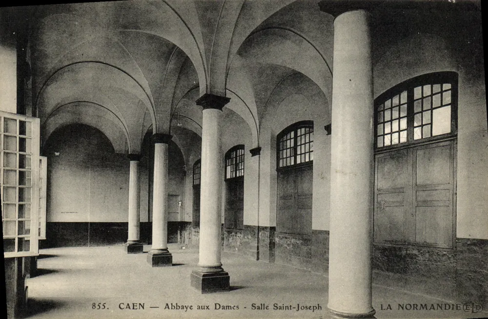CAEN — Abadia das Damas - Sala de São José — LA NORMANDIE (Ed.) n°855 - Frente
