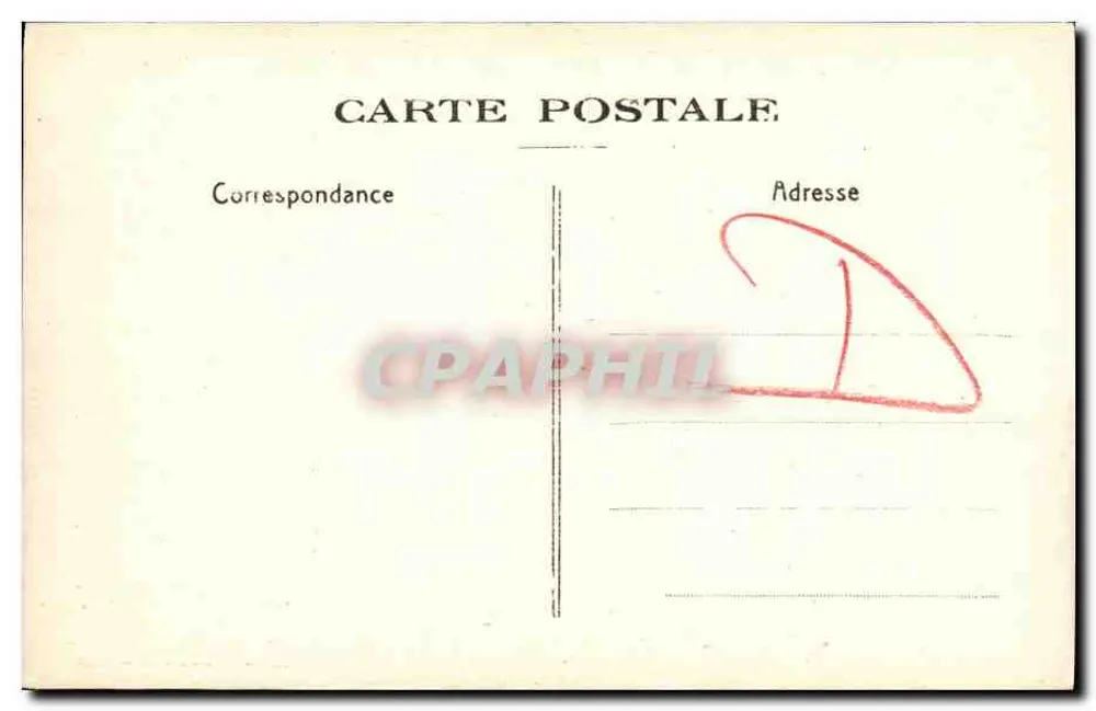 Caen — Antiga Abadia das Senhoras (Hospício) — Vista geral — Foto R. Delau, Caen - Verso