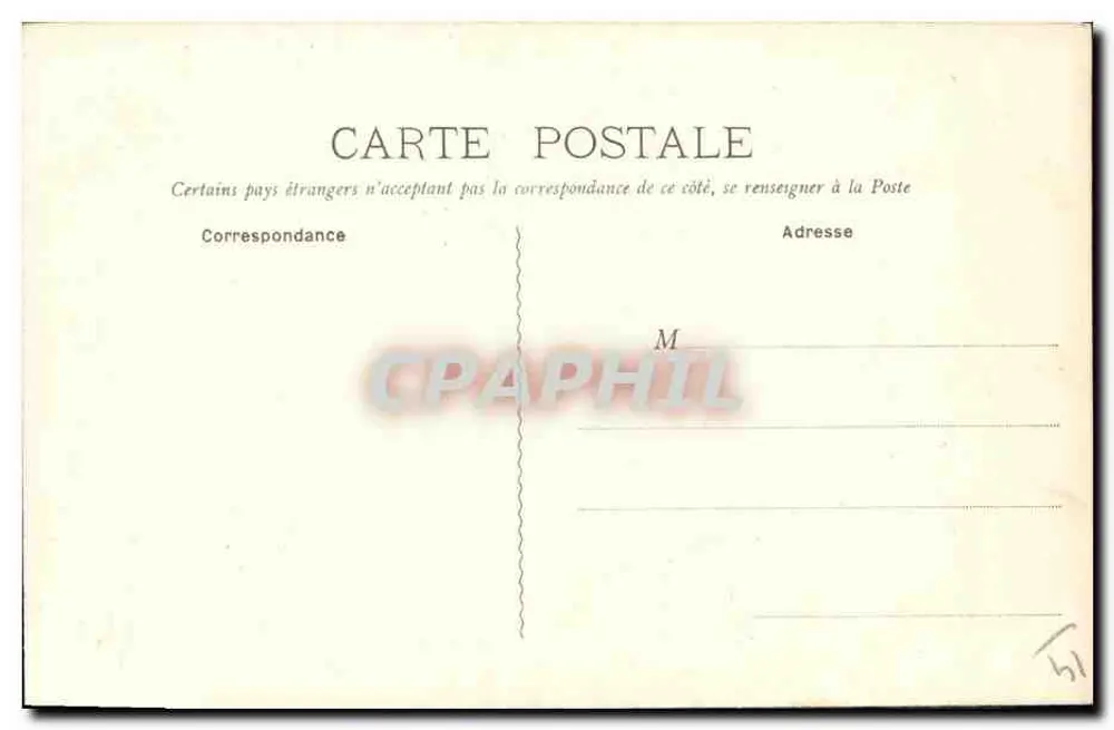 CAEN - A Gloriette — Editora Coleção M.-D., n° 79 - Verso