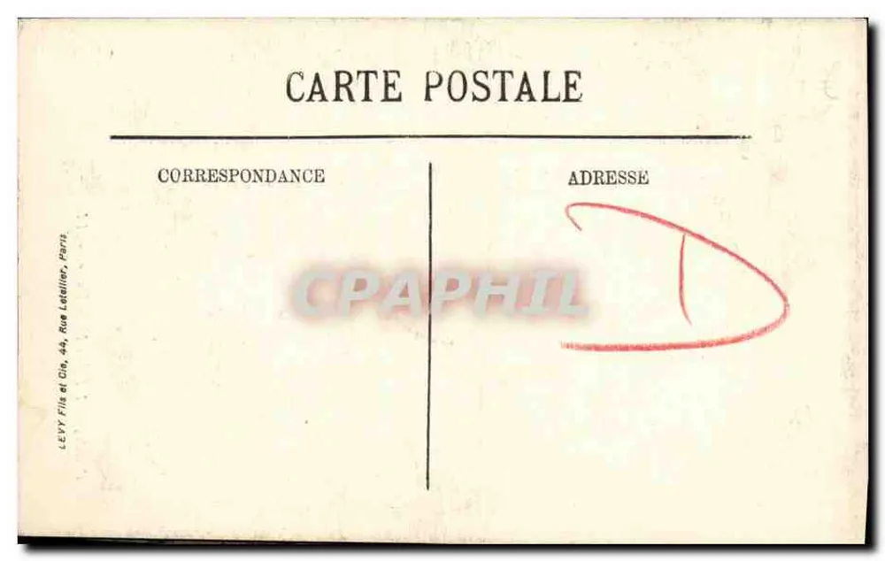 Caen — A Igreja Nossa Senhora — LL. n°28 - Verso