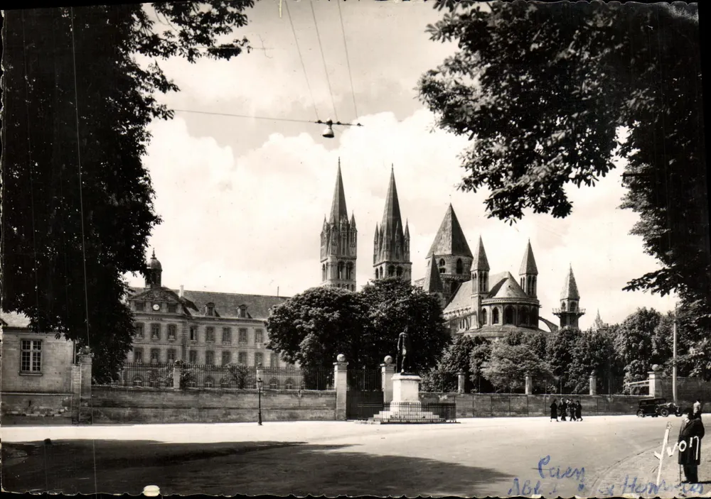 Caen — Apse der Kirche Saint-Étienne oder Abtei der Männer (XI.–XIII. Jahrhundert) — Éditions d'Art Martel - Vorderseite
