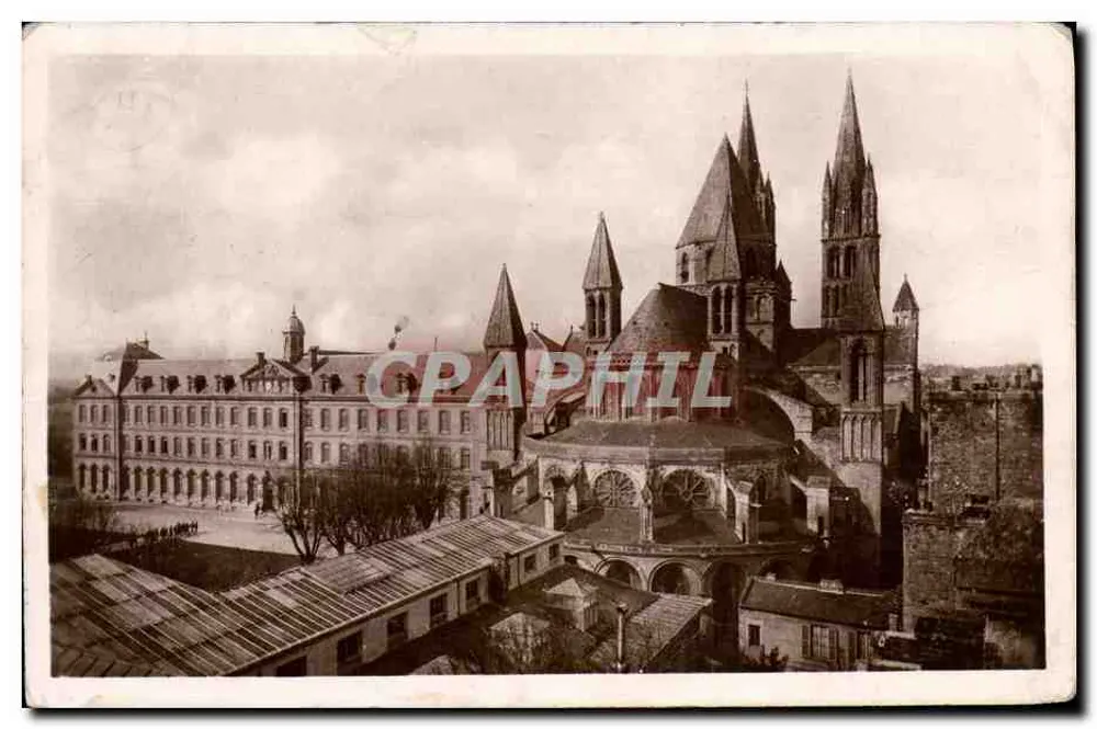 St. Étienne Kirche (Abbaye aux Hommes) — Caen — Verlag Levy & Neauden Rénis, n°166 - Vorderseite